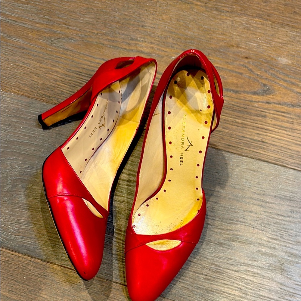 Alexandre Birman Vibrant Red Heels